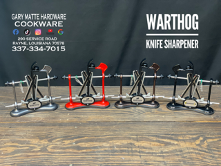 Warthog Knife Sharpener V Sharp A4 - Gary Matte Hardware