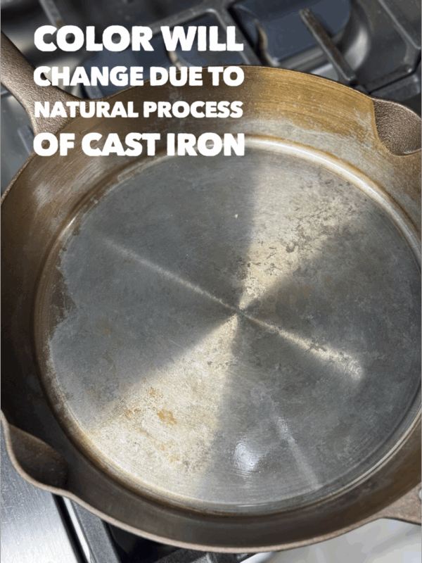 Cajun Classic Bronze Mirror Polished Cast Iron Skillet - Image 3