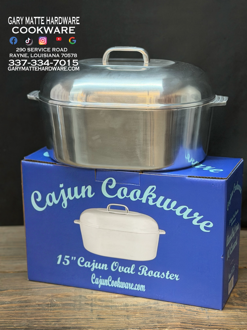 Cajun Cookware Alum Oval Roasters - Image 5