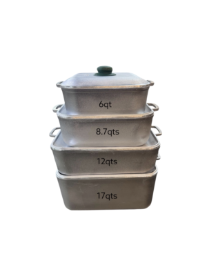 Square Aluminum Caldero Pot